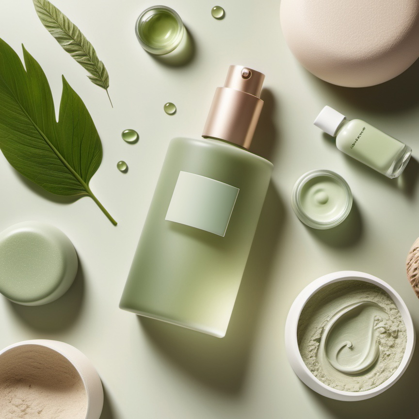 Des flacons pour la clean beauty